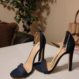 Size 10 Denim Heels